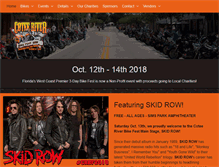 Tablet Screenshot of coteeriverbikefest.org